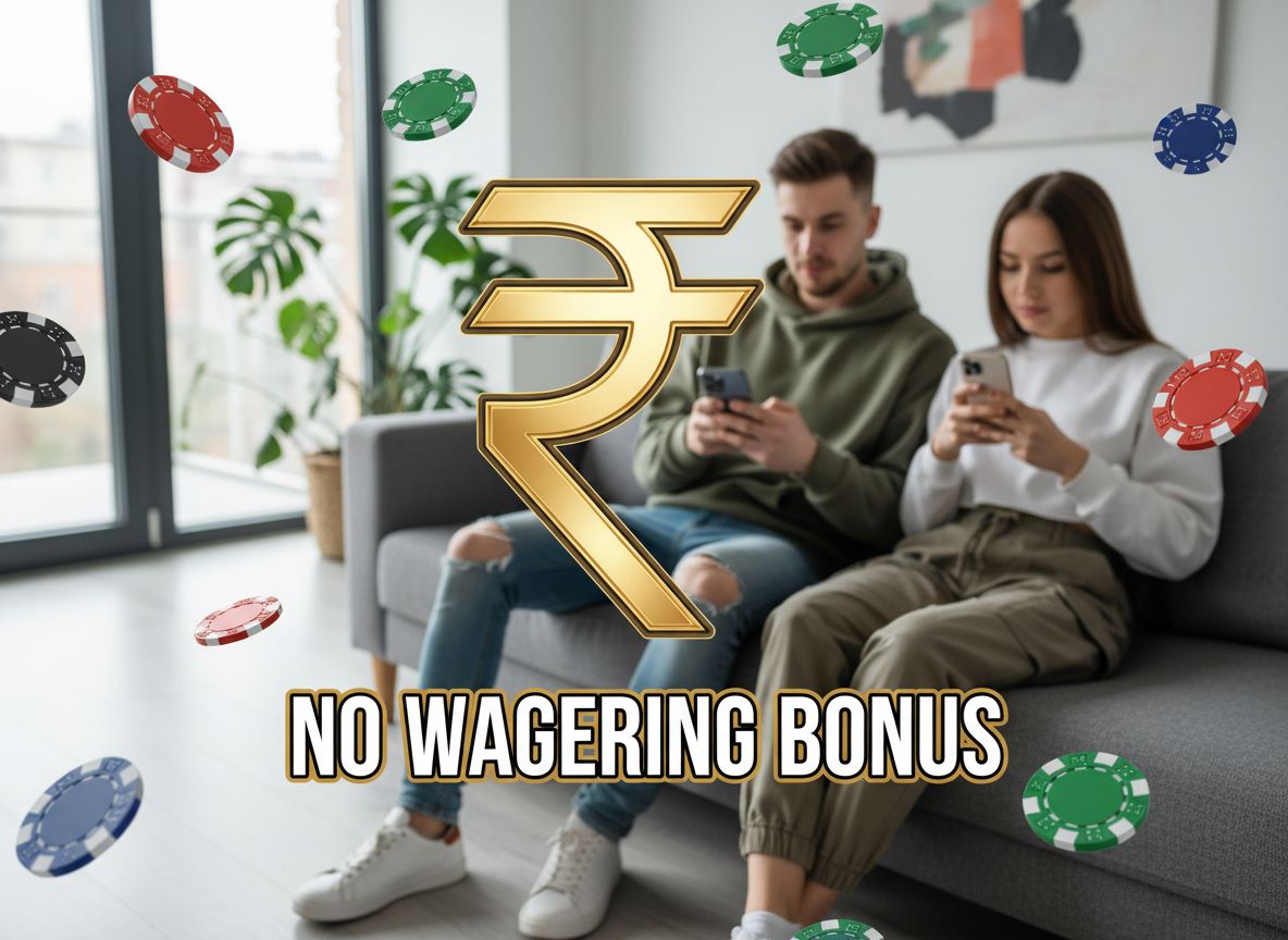 Casino no wagering bonus offers for Indian players