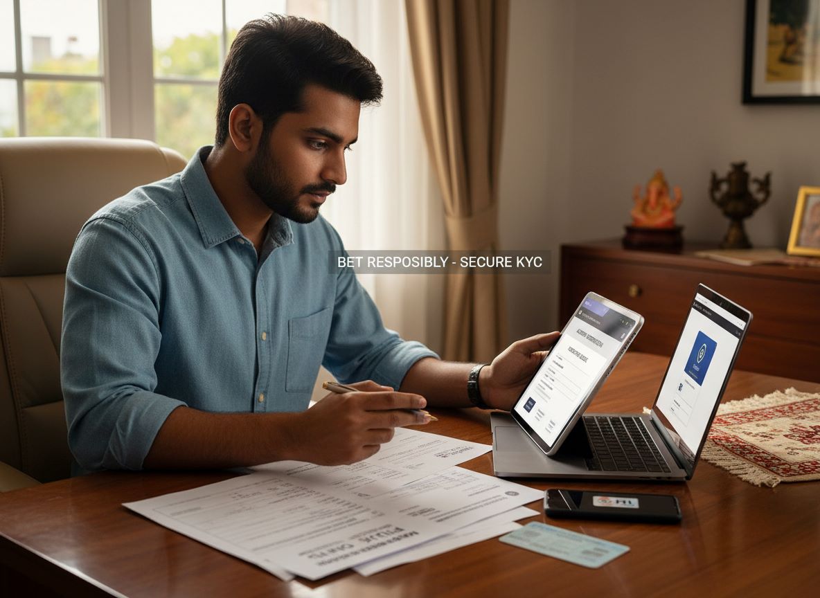 How to verify income source for KYC on betting sites in India
